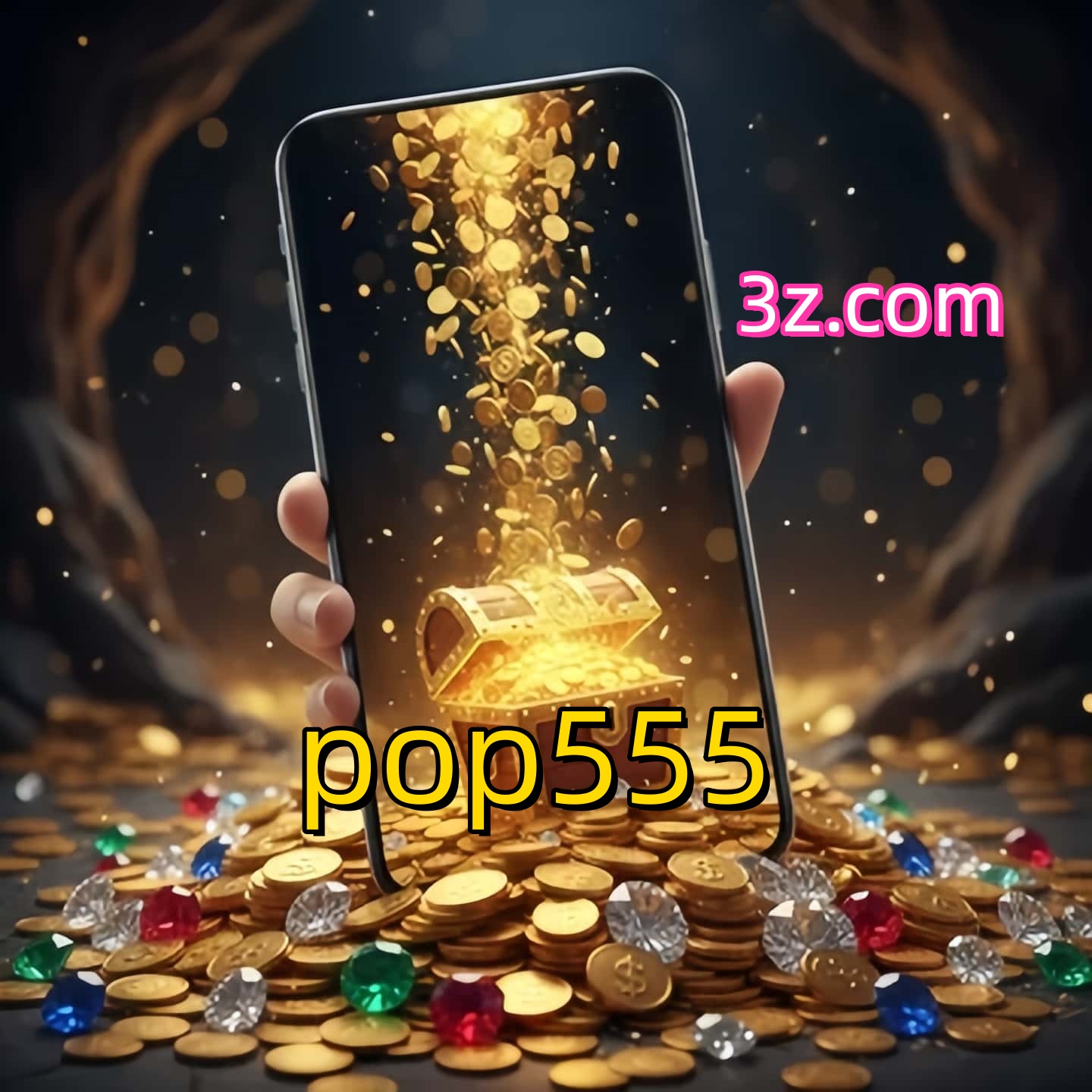 Interface moderna de login do pop555ip.com